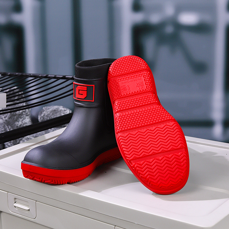 New Men's Rain Boots Outdoor S - đánh giá và giá Fishing Boots