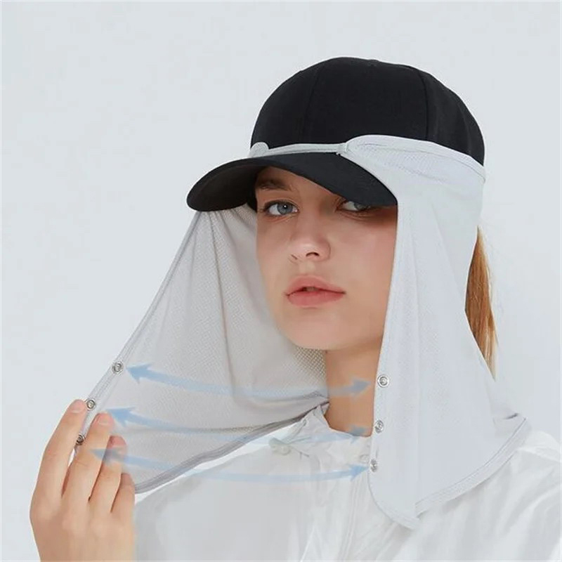 Quick Drying Fishing Cap Face  - đánh giá và giá Fishing Mask Sun Protection