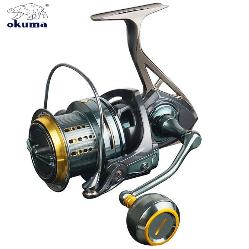 Okuma Premium Large Spinning W - đánh giá và giá Daiwa Reel Bg
