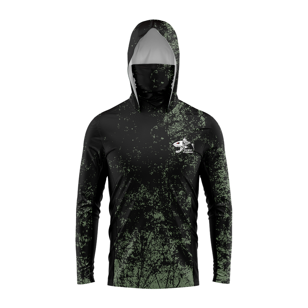 Huk New Gear Fishing Shirt Sum - đánh giá và giá Fishing Mask Sun Protection